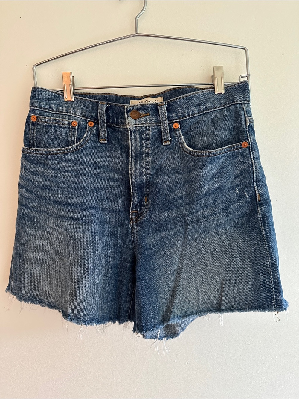 Madewell High Rise Denim Shorts